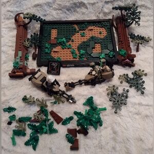 LEGO Star Wars: Endor Speeder Chase 75353 RETIRED Luke Leia UNBOXED READ